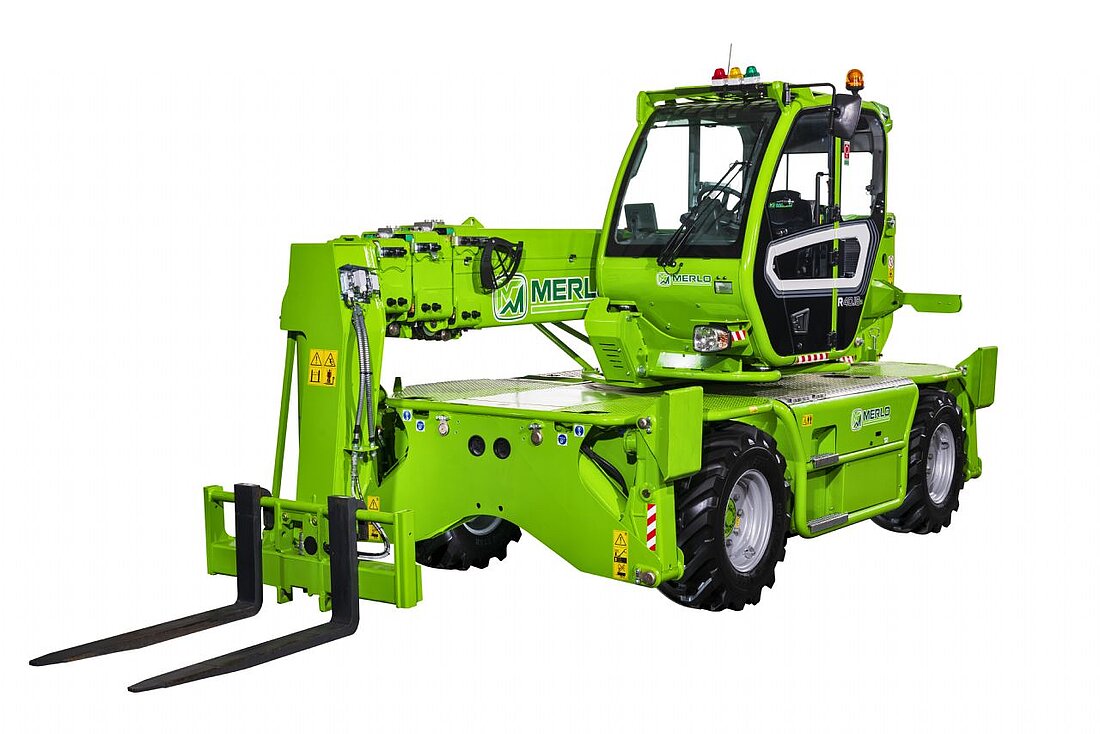 Teleskopstapler drehbar