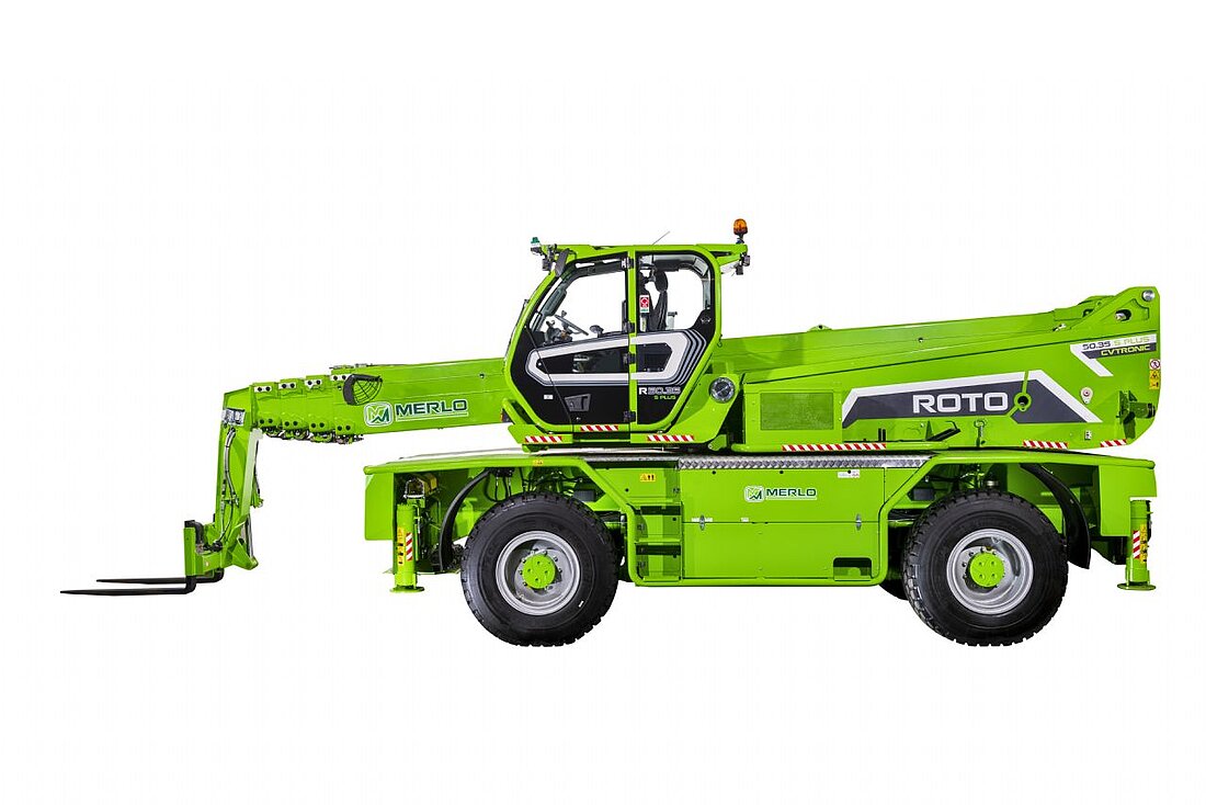 Teleskopstapler drehbar