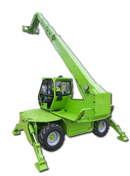 Teleskopstapler drehbar