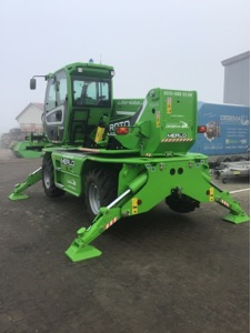 Teleskopstapler drehbar