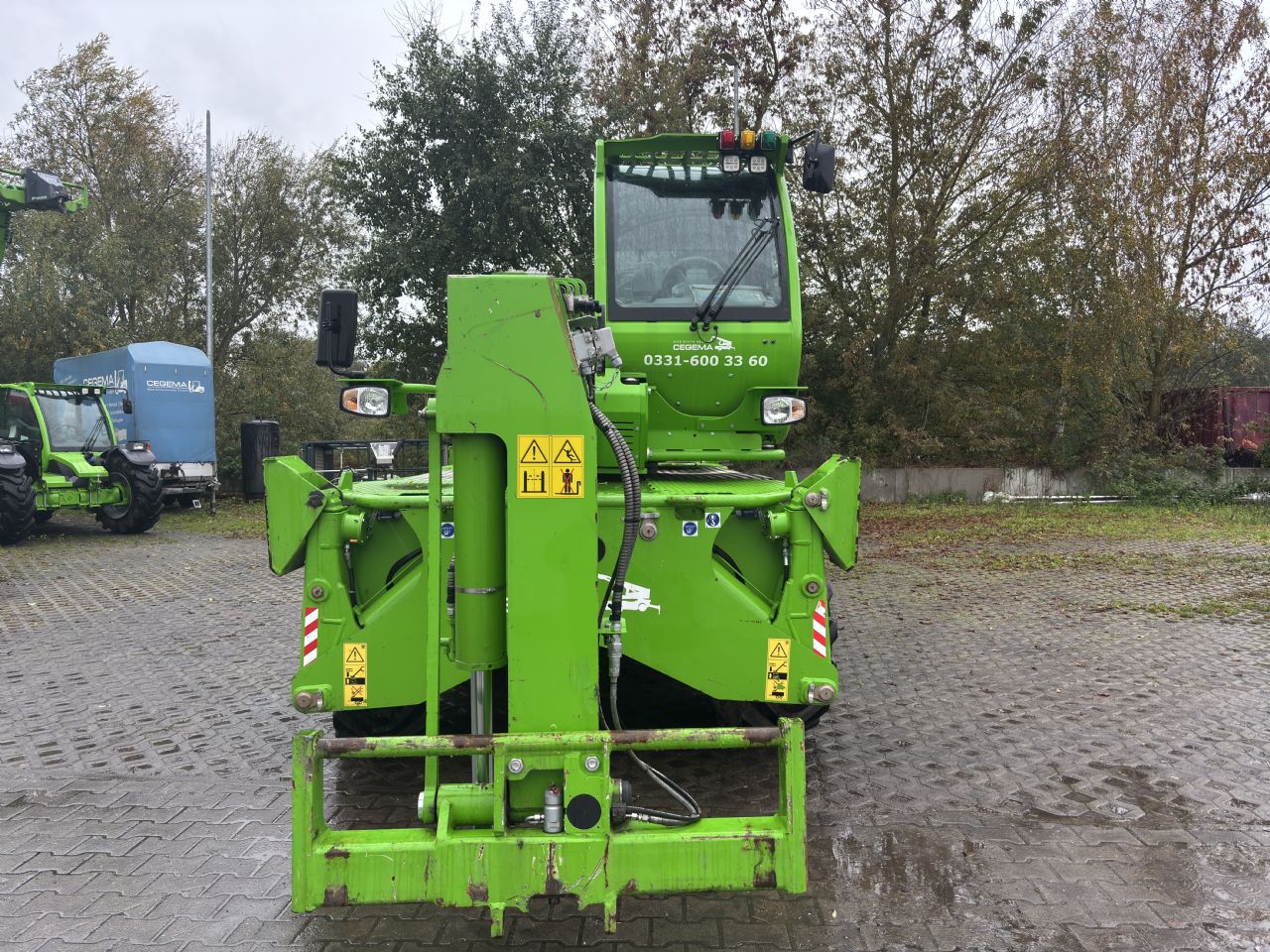 Teleskopstapler drehbar
