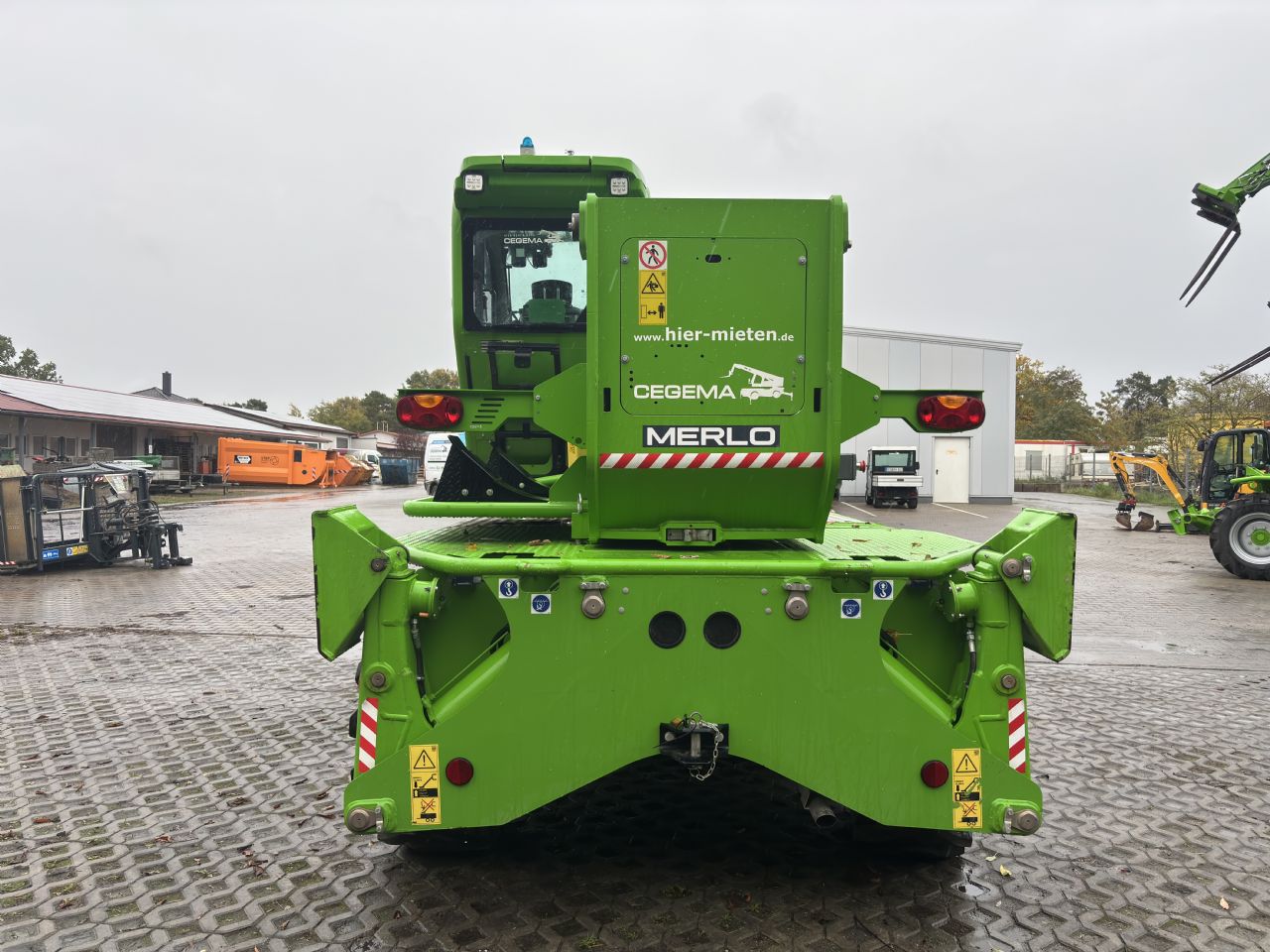 Teleskopstapler drehbar