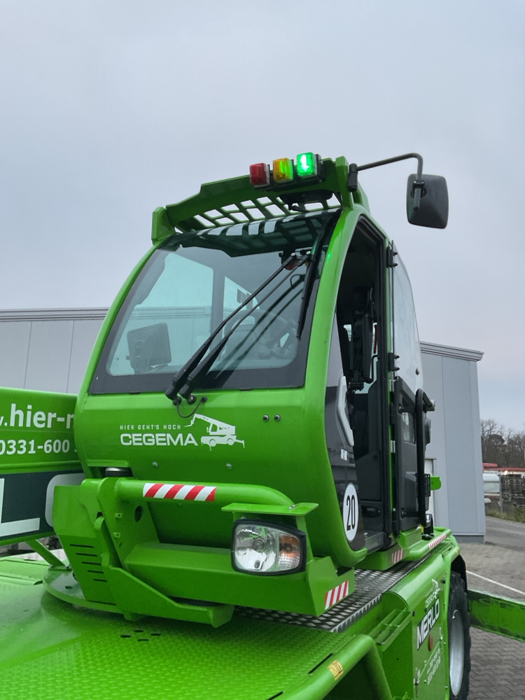 Teleskopstapler drehbar