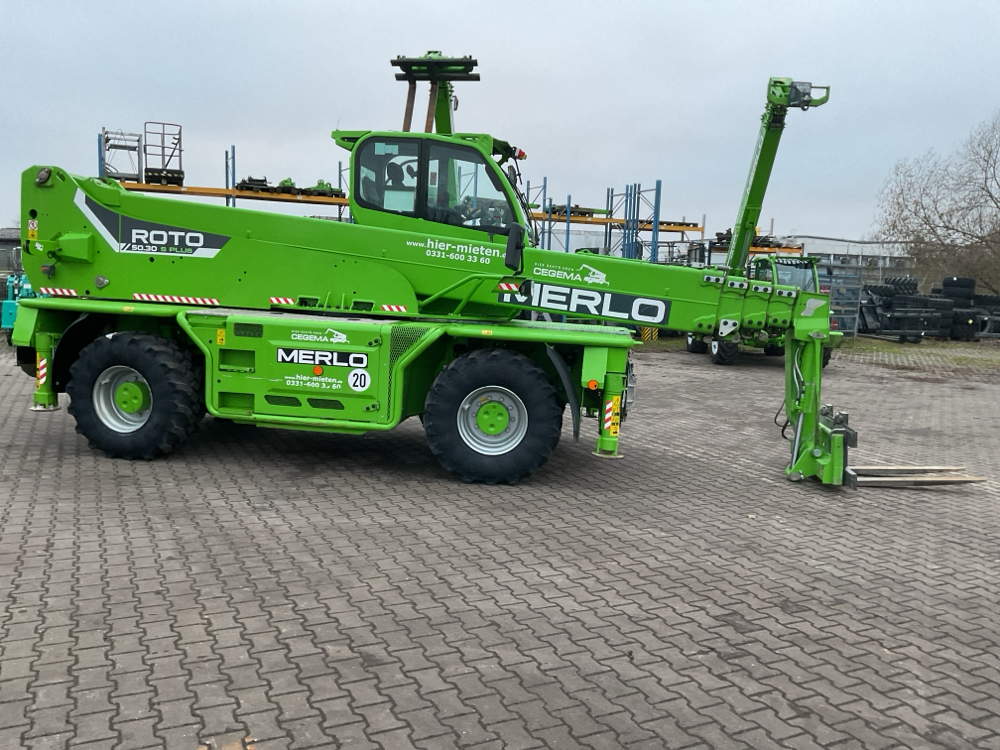 Teleskopstapler drehbar