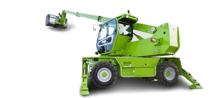 Teleskopstapler drehbar