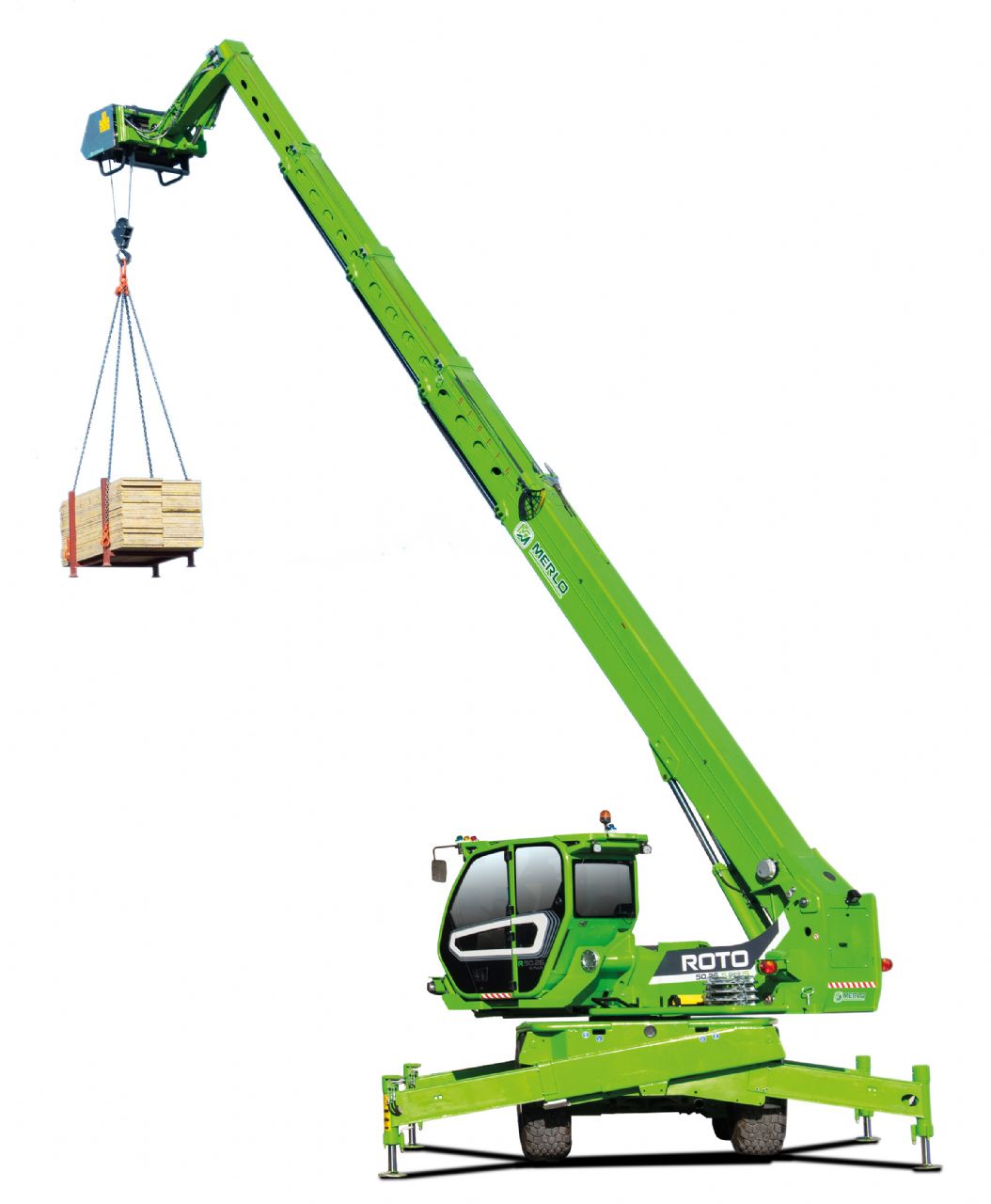 Teleskopstapler drehbar