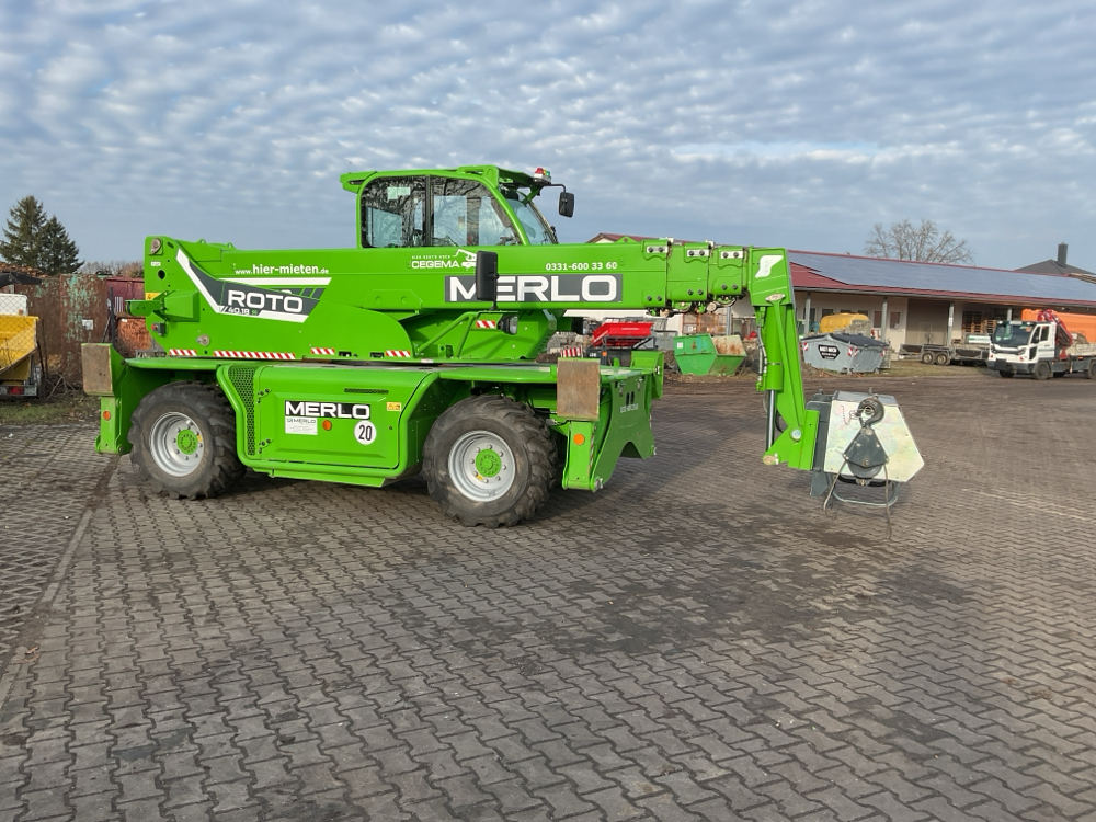 Teleskopstapler drehbar