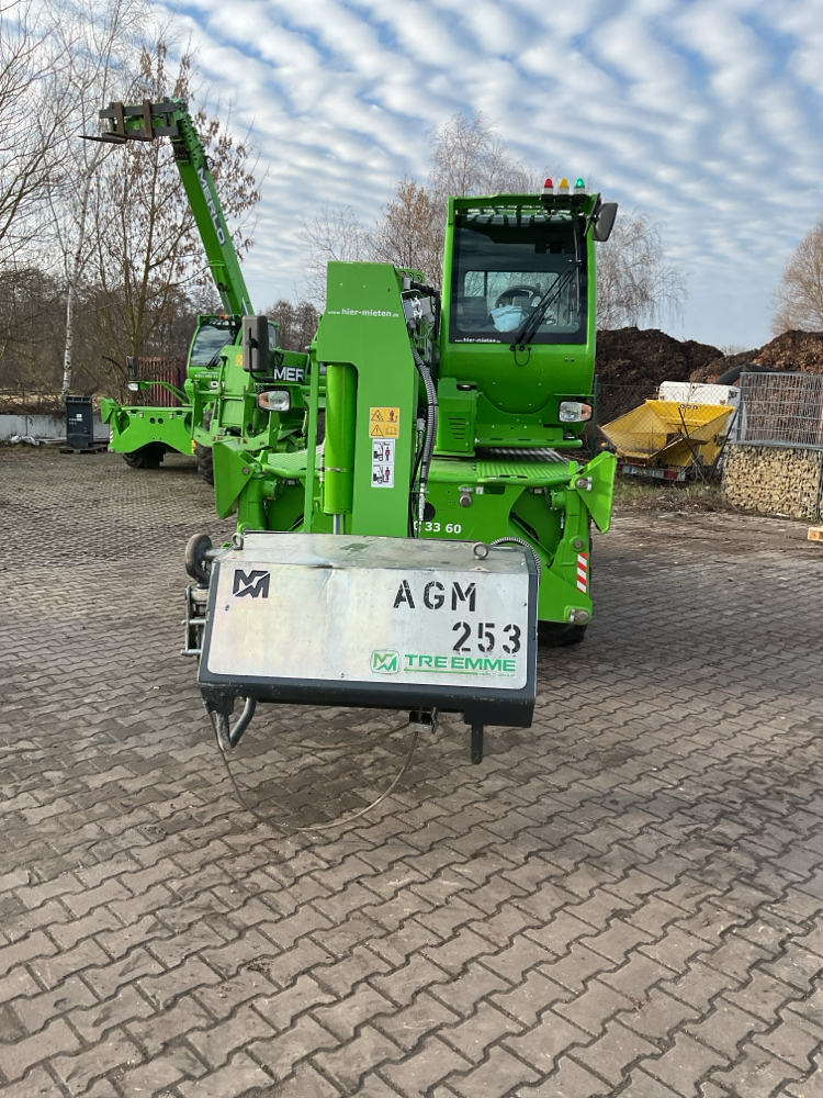 Teleskopstapler drehbar